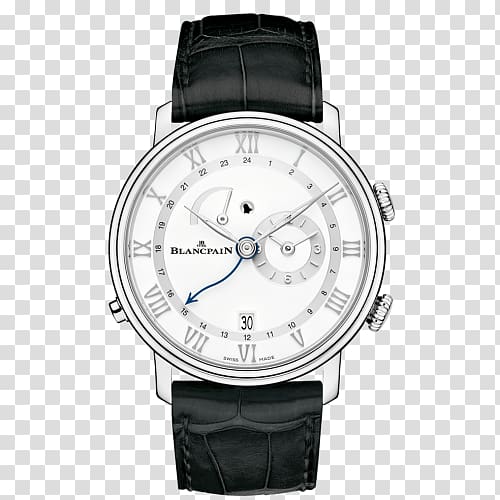 Villeret Blancpain Watch Le Brassus Chronograph, watch transparent background PNG clipart