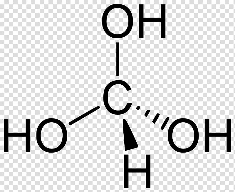 Benzoic acid Organic acid Salicylic acid Orthoformic acid, Methane transparent background PNG clipart
