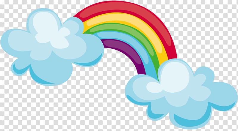 rainbow illustration, Rainbow, rainbows transparent background PNG clipart