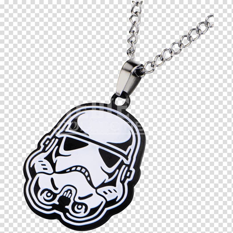 Jewellery Stormtrooper Locket Charms & Pendants Necklace, stormtrooper transparent background PNG clipart
