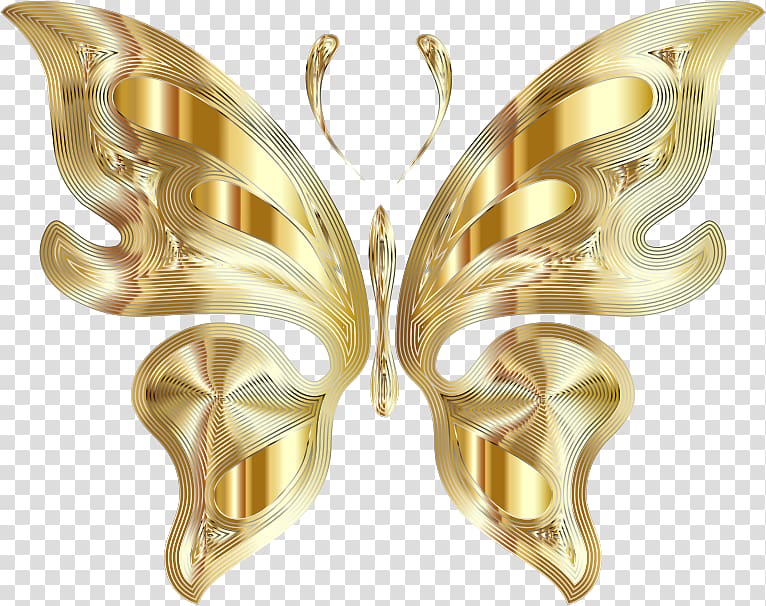 Butterfly Gold Desktop , butterfly transparent background PNG clipart