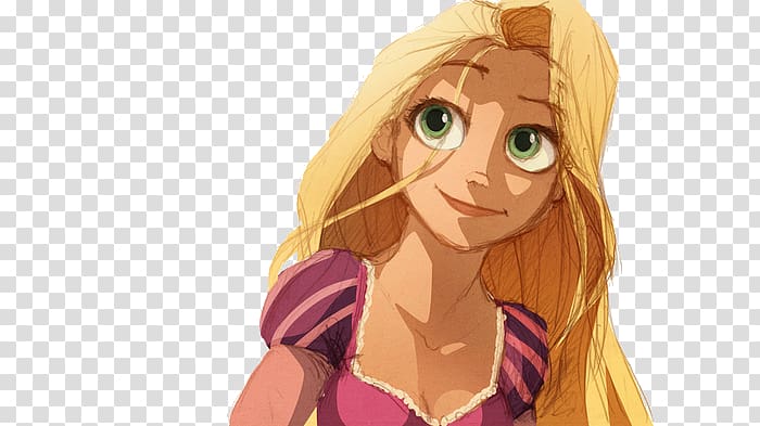 Rapunzel Clipart Pascal - Tangled Pascal In Dress - Free