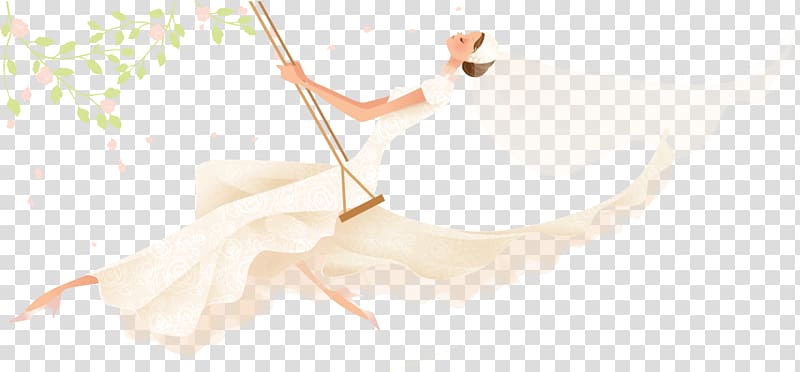 Finger, swinging bride transparent background PNG clipart