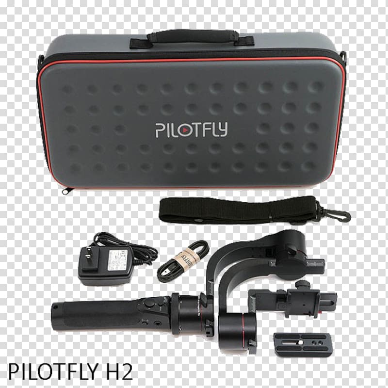Pilotfly H2 3-Axis Handheld Gimbal Stabilizer DSLRs Mirrorless Cameras Pilotfly H2 3-Axis Handheld Gimbal Stabiliser Holder Camera stabilizer, dslr stabilizer transparent background PNG clipart
