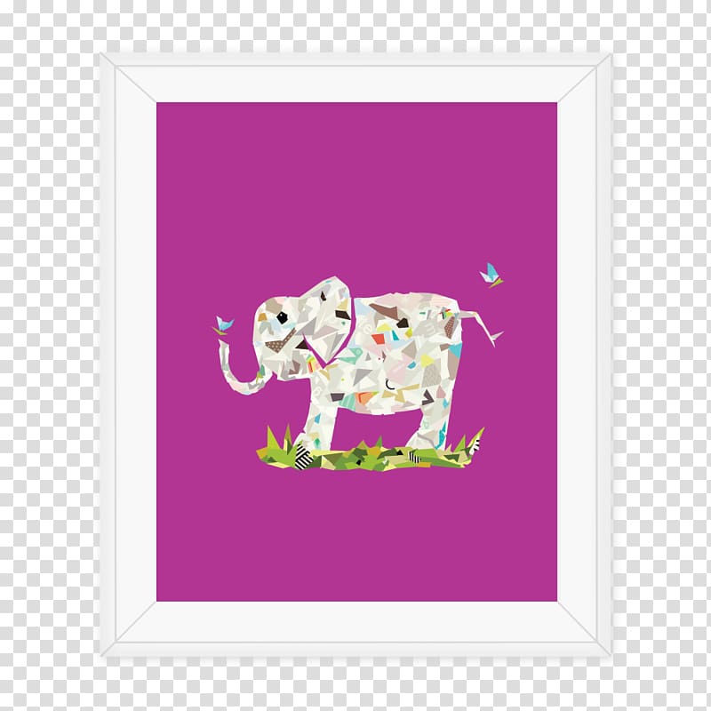 Paper Screen printing Printmaking, watercolor elephant transparent background PNG clipart