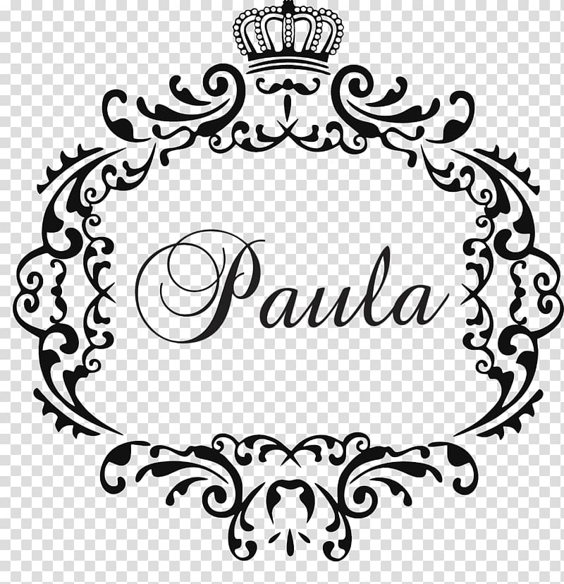 Paula text overlay, Wedding invitation Ballet Dancer Monogram, arabesco transparent background PNG clipart