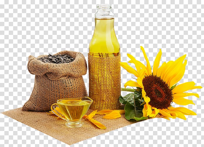 Sunflower oil transparent background PNG clipart