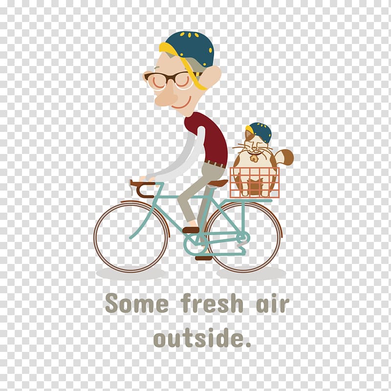 Cycling Bicycle Drawing, Man riding a bike transparent background PNG clipart