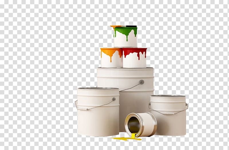 Painting Bucket Clipart Transparent Background, Paint Bucket