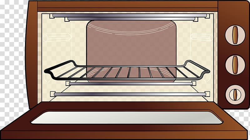 Microwave oven , Brown microwave transparent background PNG clipart