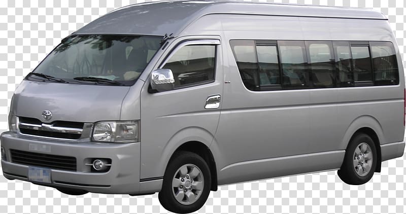 Toyota HiAce Car Luxury vehicle BMW, Rent A Car transparent background PNG clipart