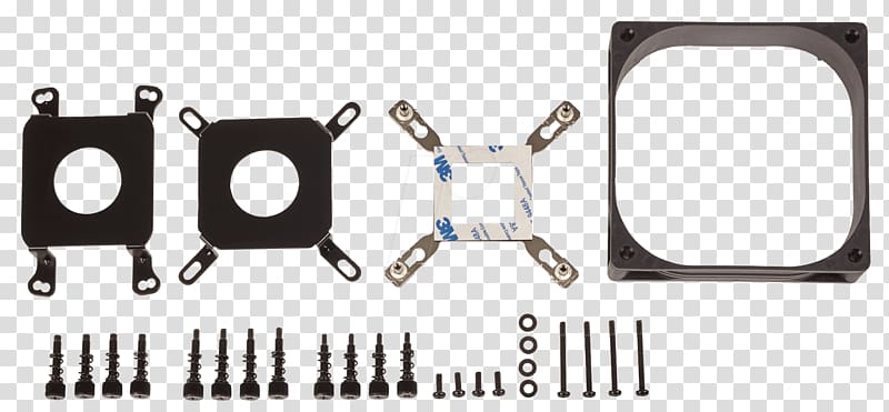 Computer System Cooling Parts Water cooling Heat sink Corsair Components CPU socket, others transparent background PNG clipart