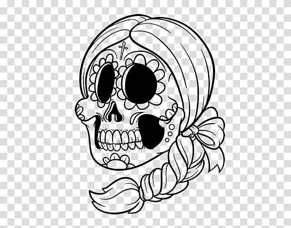 La Calavera Catrina Day of the Dead Drawing Coloring book, others transparent background PNG clipart