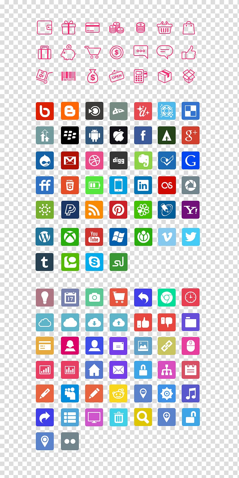 Flat design User interface Icon, Line Flat Button transparent background PNG clipart