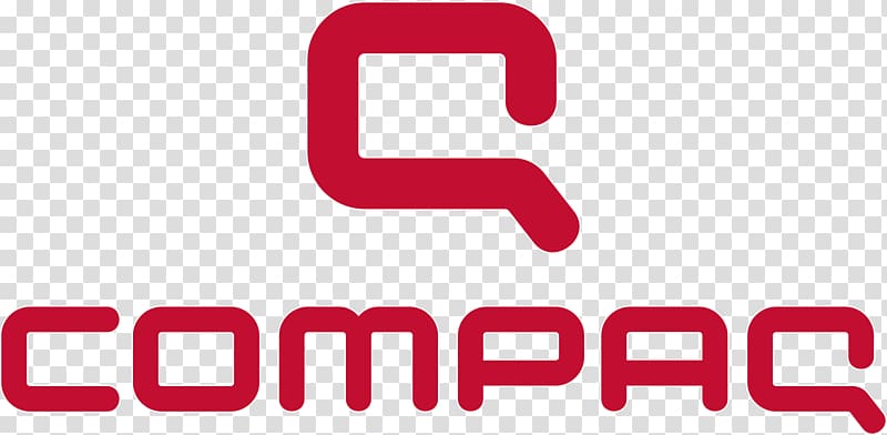 Logo Laptop Compaq Brand Font, Laptop transparent background PNG clipart