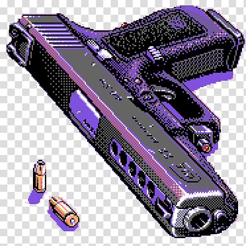 Pixel Art Pistola Glock Elemento De Juego De Bits Vec - vrogue.co