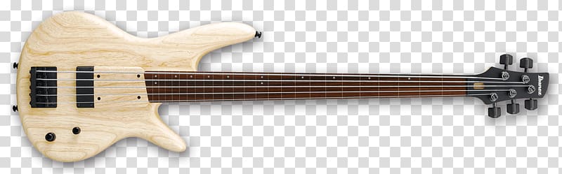 Ibanez GWB35 Gary Willis 5-String Fretless Bass, Black FLAT Bass guitar Bassist, fretless bass transparent background PNG clipart