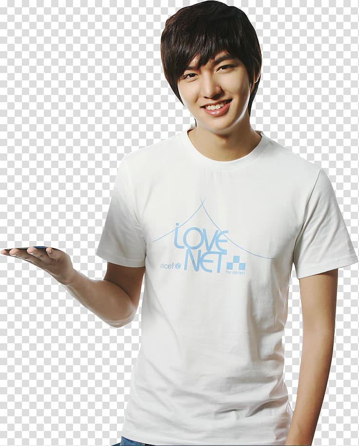 Lee Min-ho T-shirt Actor Fan club, T-shirt transparent background PNG clipart