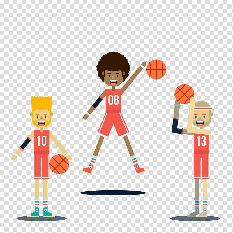 NBA Basketball player Sport, Creative basketball player transparent background PNG clipart