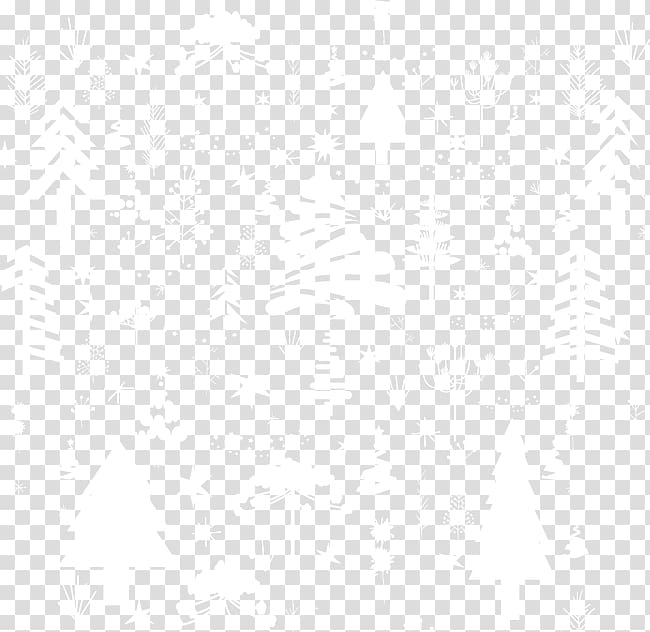 Angle Point Black and white Pattern, Christmas tree transparent background PNG clipart