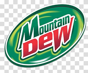 Mountain Dew logo, Mountain Dew Logo Label transparent background PNG clipart