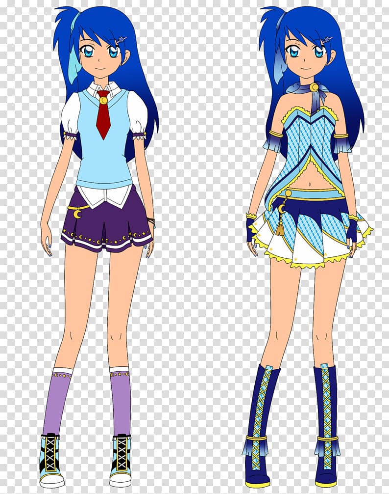 Aikatsu! Aikatsu Stars! Clothing Japanese idol, starry sky transparent background PNG clipart