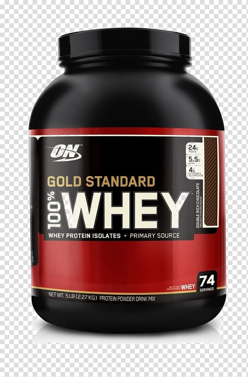 Dietary supplement Optimum Nutrition Gold Standard 100% Whey Protein Isolates, others transparent background PNG clipart