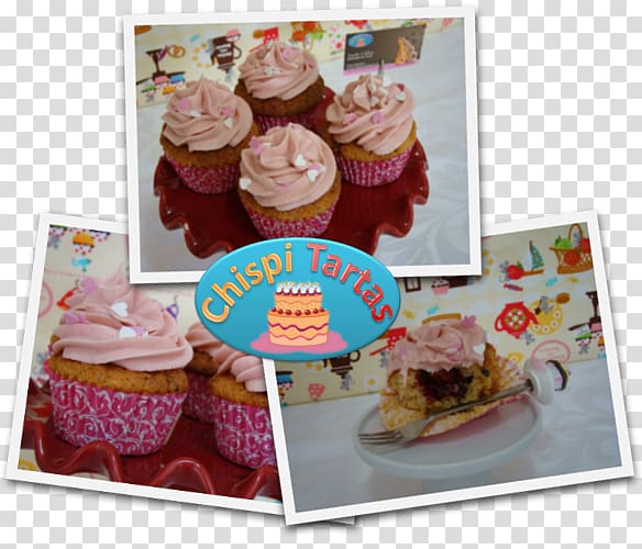 Cupcake Muffin Buttercream Baking, milka transparent background PNG clipart