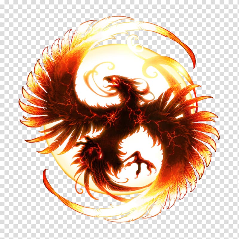 Phoenix Desktop , cool flame transparent background PNG clipart