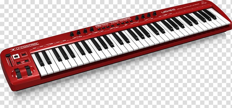 MIDI Controllers Behringer MIDI keyboard, musical instruments transparent background PNG clipart