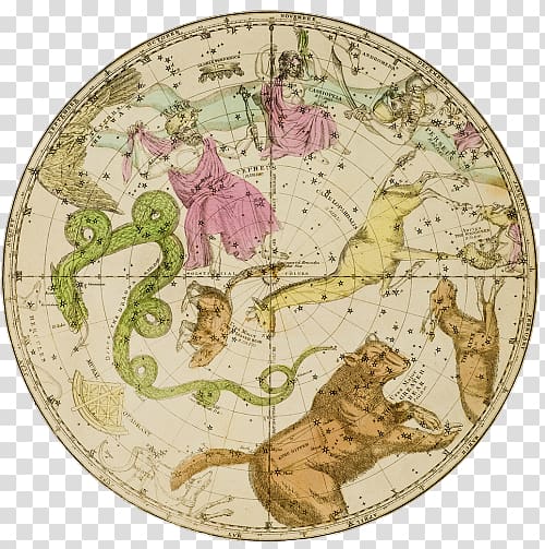 The geography of the heavens Atlas Coelestis Map Star chart Celestial cartography, map transparent background PNG clipart
