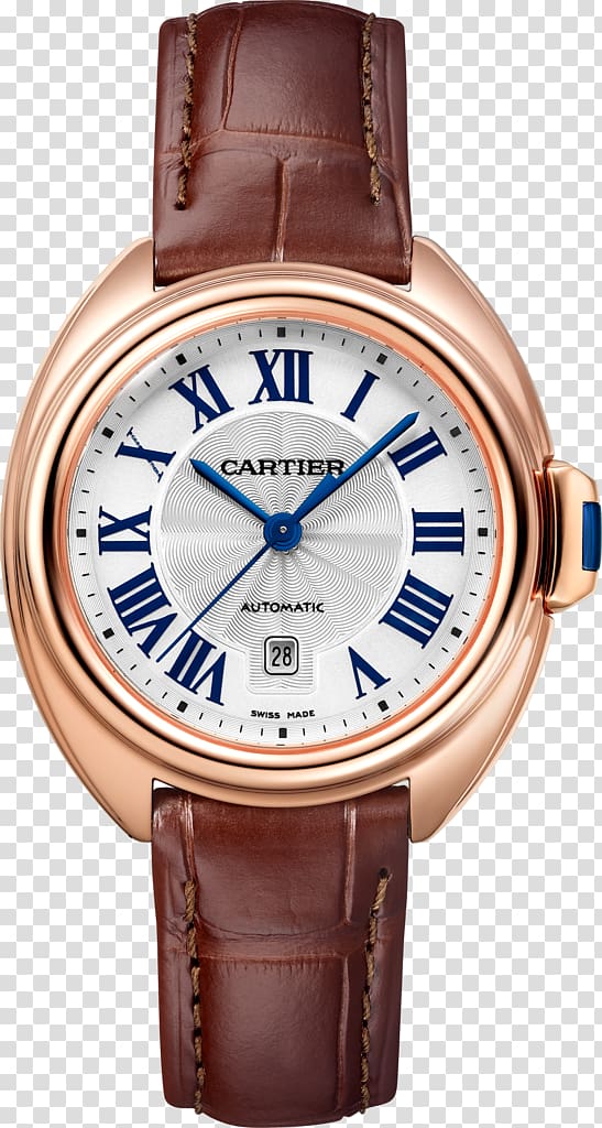 Cartier Automatic watch Jewellery Horology, watch transparent background PNG clipart