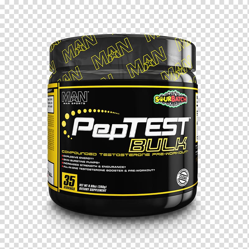 MAN Sports PepTest BULK 2-in-1 Pre-Workout + Testosterone Boost 9.88 oz Brand Product, fat man transparent background PNG clipart