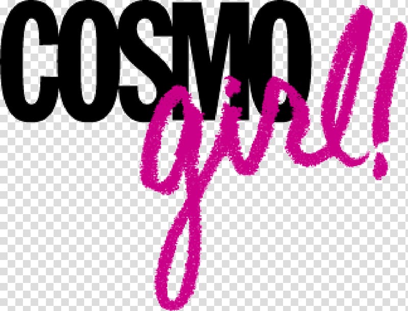 Logo Cosmogirl Graphic Designer, magazine transparent background PNG clipart