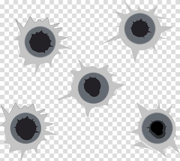 Bullet Gunshot , bullet holes transparent background PNG clipart