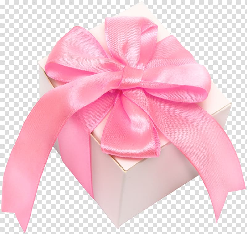 Paper Gift Box Ribbon Satin, gift box transparent background PNG clipart