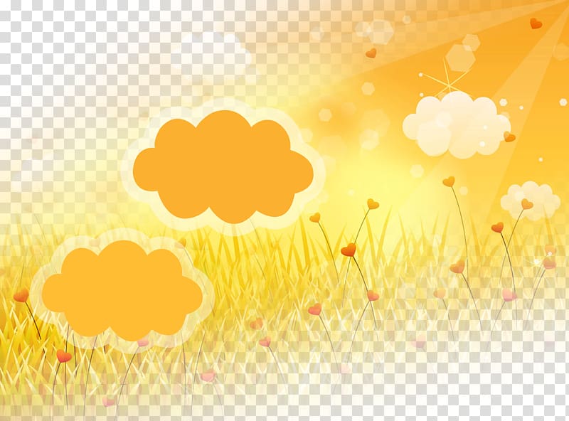 Gold Illustration, Golden wheat field transparent background PNG clipart
