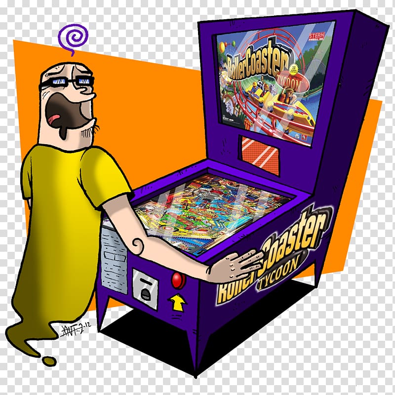 Arcade game RollerCoaster Tycoon 3 Pinball Video game Plain, Rollercoaster Tycoon 2 transparent background PNG clipart