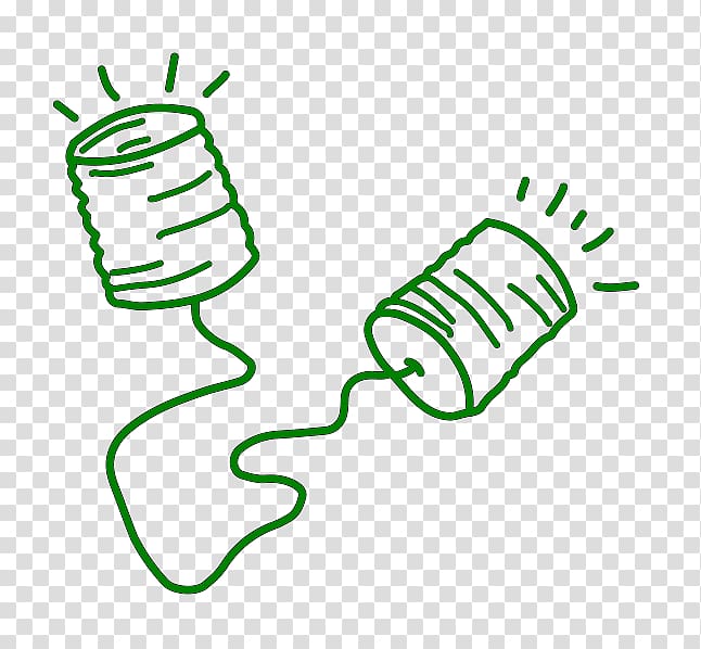 Tin can telephone Drawing Communication, others transparent background PNG clipart