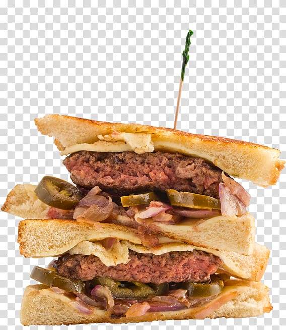 Hamburger Cheeseburger Melt sandwich Pastrami Fast food, burger and sandwich transparent background PNG clipart