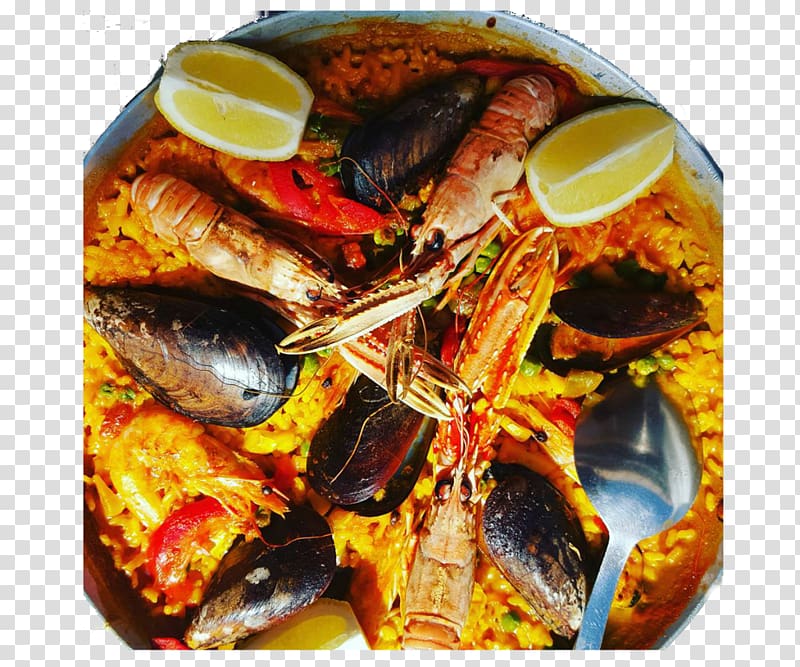 Paella Portuguese cuisine Portuguese people Fish, paella transparent background PNG clipart