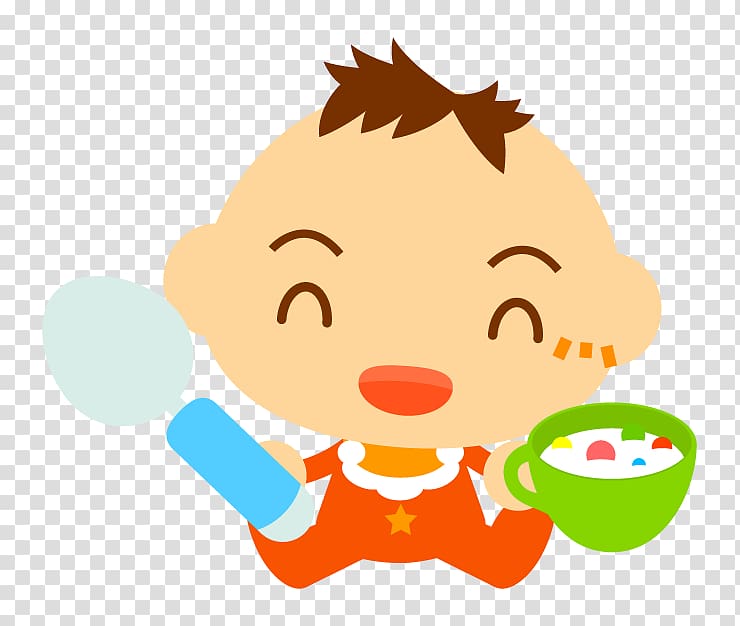 Baby Food Infant Milk, baby eating transparent background PNG clipart