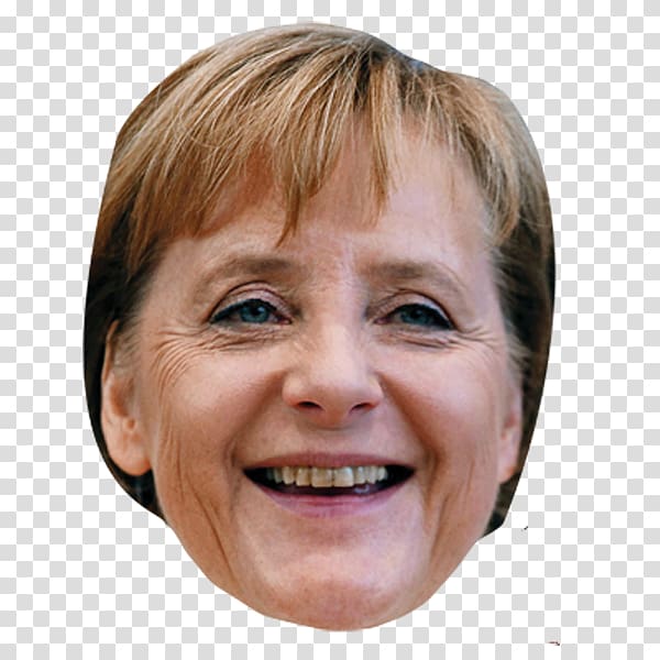 Angela Merkel Chancellor of Germany Politician Mask, mask transparent background PNG clipart