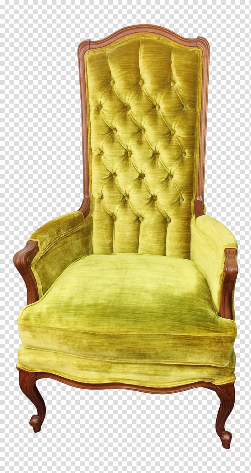 Chair Furniture Velvet Tufting Upholstery, chair transparent background PNG clipart