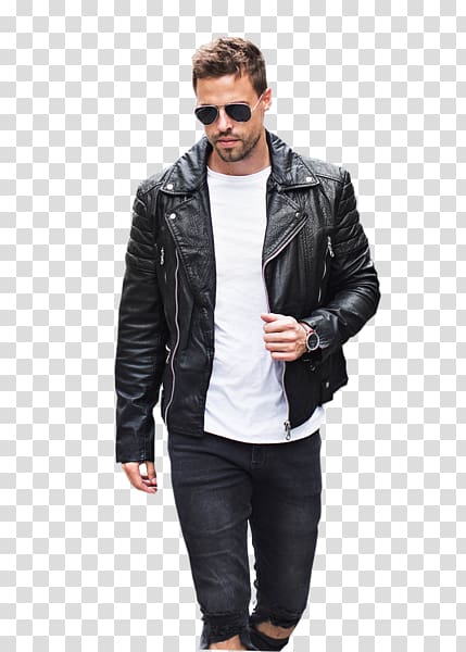 Leather jacket Fashion Clothing Casual, shirt transparent background PNG clipart