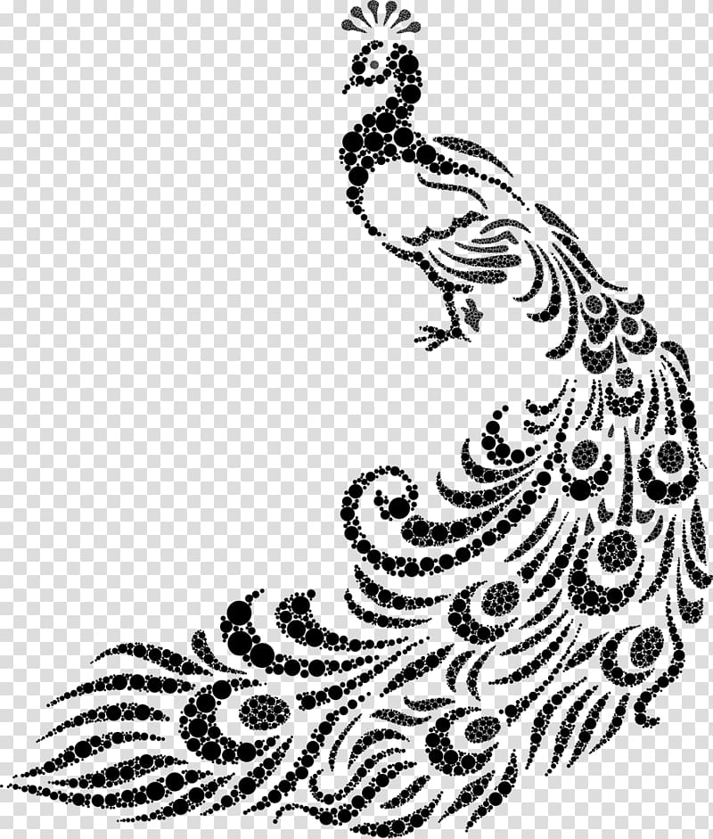 Peafowl Drawing Line art , peacock pattern transparent background PNG clipart