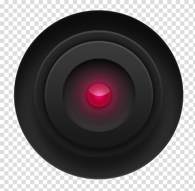 Camera lens Circle Magenta, UID interaction design icon transparent background PNG clipart