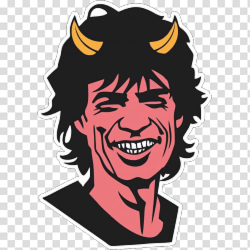 Mick Jagger Sympathy for the Devil, devil transparent background PNG clipart