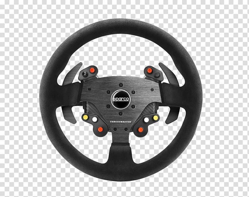 ThrustMaster Rally Wheel Add-on Sparco R383 Mod Motor Vehicle Steering Wheels PlayStation 4, Steering Wheel Lock transparent background PNG clipart