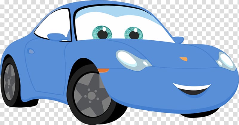 Lightning McQueen Sally Carrera Cars , car transparent background PNG clipart